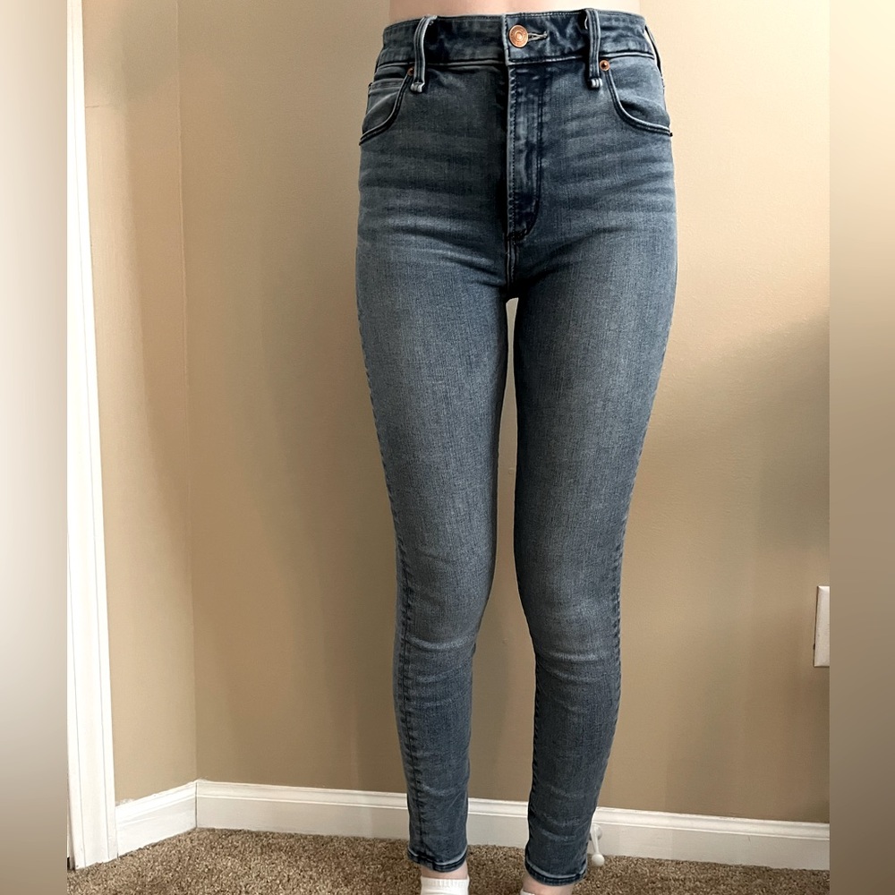 Abercrombie & Finch Simone High Rise Super Skinny Jeans Size 26